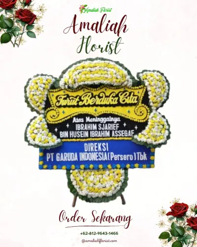 Papan Bunga Duka di Sudaji