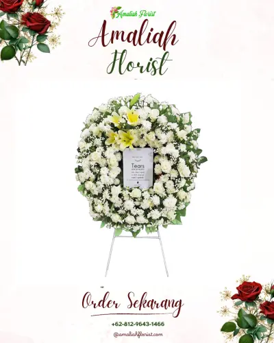 Krans Bunga Duka Cita di Sudaji